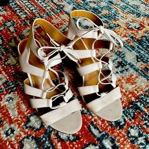 Coach Strap Sandals; Size 7.5; Heel Height 3in.